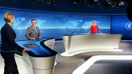 Das neue "Tagesschau"-Studio kostete über 23 Millionen Euro. Dafür zahlen Nutzer aber gerne Gebühren, sagt jetzt eine aktuelle Studie.