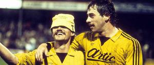 Ungefähr 17.100 Ergebnisse (in 0,17 Sekunden) bei der Google-Suche: Aachens Günter Delzepich (r.), hier mit Eugen Hach.