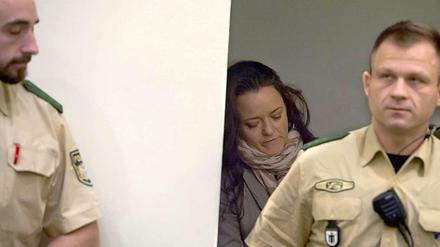 Die Hauptangeklagte Beate Zschäpe.