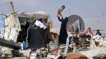 Die Zerstörungen nach dam Gaza-Krieg sind noch überall sichtbar, viele Menschen leben in Behelfsunterkünften.