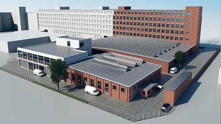Wilhelm-von-Siemens-Straße 12/14. Die PSG Group Berlin hat das ehemalige Betriebsgelände des Energieversorgers Vattenfall in Berlin-Tempelhof erworben. 