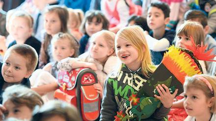 In Deutschland gibt es zurzeit mehr Einschulungen als in den Jahren zuvor. Vor allem in Brandenburg.