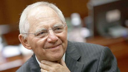 Die "Schwarze Null" war sein großes Projekt: Finanzminister Wolfgang Schäuble.