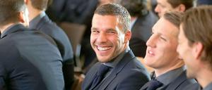 Der ewige Poldi. Neben Bastian Schweinsteiger ist er der letzte Überlebende der Generation 2004.