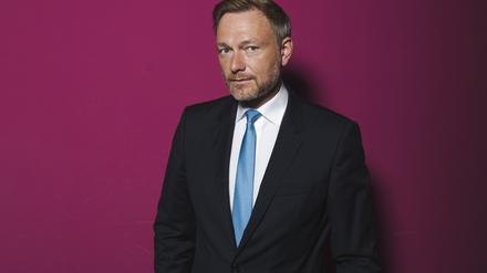 11.08.2021, Berlin. FDP-Vorsitzender Christian Lindner im Tagesspiegel Interview zu Gast im Verlagsgebäude. Thema: Wahlkampf, mögliche Koalitionen, Klimaschutz, Pandemie, möglicher nächster Finanzminister
