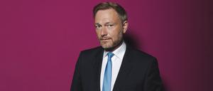 11.08.2021, Berlin. FDP-Vorsitzender Christian Lindner im Tagesspiegel Interview zu Gast im Verlagsgebäude. Thema: Wahlkampf, mögliche Koalitionen, Klimaschutz, Pandemie, möglicher nächster Finanzminister