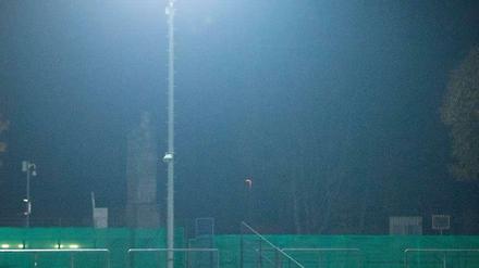 Die Nationalmannschaft beim Training in Berlin.