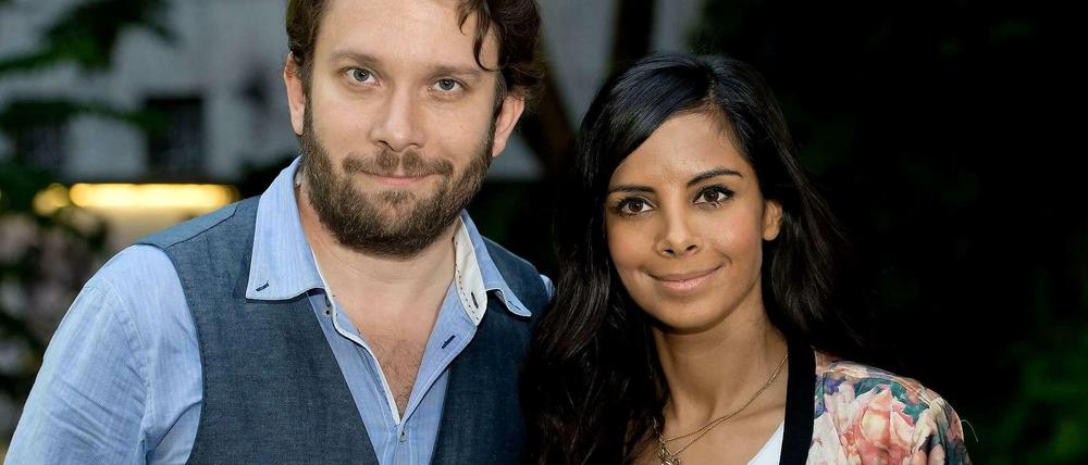 Gegen "Gemüsefaschismus". Christian Ulmen, hier mit seiner Frau Collien Ulmen-Fernandes.