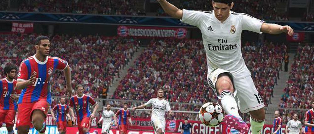 Szene aus "Pro Evolution Soccer 2015".