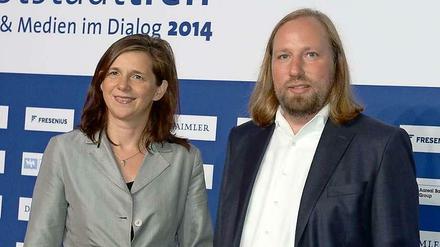 Wenig bekannt: Fraktionsvorsitzende der Grünen im Bundestag Katrin Göring-Eckardt und Anton-Hofreiter.