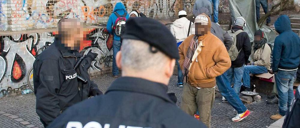 Drogenrazzia im Görlitzer Park.
