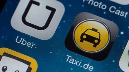 Der Fahrdienst "Uber" gilt als sehr umstritten.