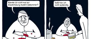 Nudeln für den Führer: Eine Seite aus dem besprochenen Buch.