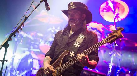 Motörhead-Frontmann Lemmy Kilmister in Berlin.