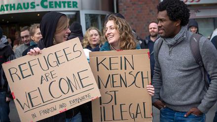 In Pankow gibt es viel Unterstützung für Flüchtlinge.