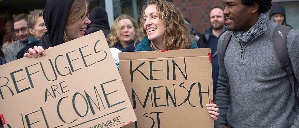 In Pankow gibt es viel Unterstützung für Flüchtlinge.