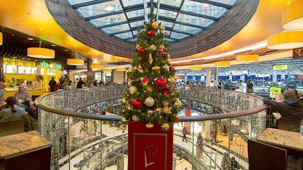 Shopper können getrost weiter in der Mall of Berlin ihre Weihnachtsgeschenke einkaufen.
