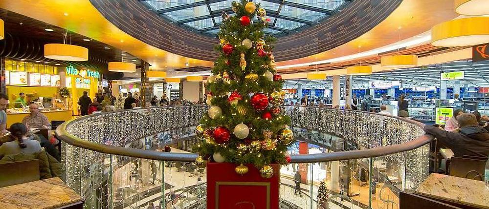 Shopper können getrost weiter in der Mall of Berlin ihre Weihnachtsgeschenke einkaufen.