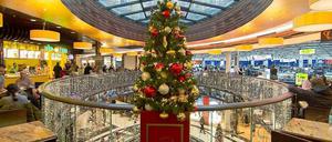 Shopper können getrost weiter in der Mall of Berlin ihre Weihnachtsgeschenke einkaufen.