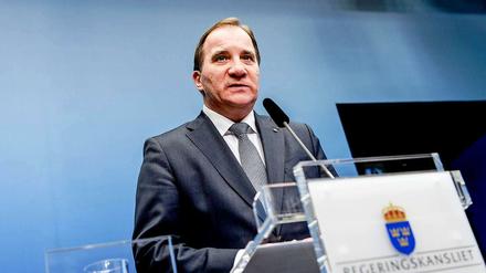 Der schwedische Ministerpräsident Stefan Löfven.