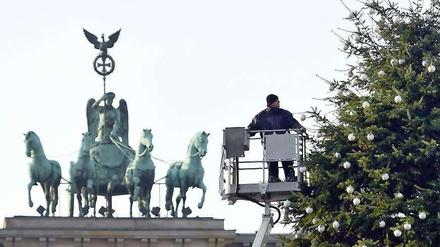 Rechtzeitig zum Advent wird es kalt in Berlin. Schnee ist allerdings nicht in Sicht, sondern eher Glatteis in der nächsten Woche.