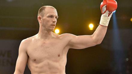 Titel verteidigt. Box-Weltmeister Jürgen Brähmer. 