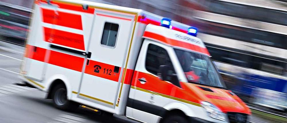 Ein Krankenwagen war vor Ort. (Symbolbild)