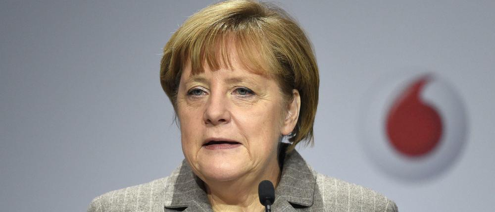 Bundeskanzlerin Merkel sorgt sich ums Digitale
