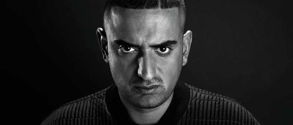 Vom Feuilleton gehyped. Aykut Anhan (28), Rapper aus Offenbach. 