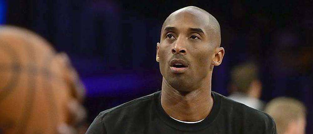 Basketball-Profi Kobe Bryant bezieht Stellung.