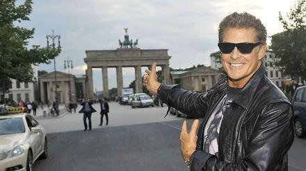 Looking for Freedom. David Hasselhoff ist inzwischen Dauergast in Berlin. 
