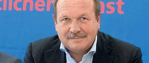 Verdi-Chef Frank Bsirske