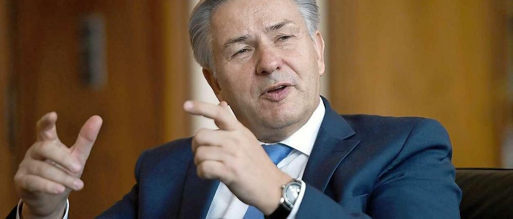 Noch ist er Regierender Bürgermeister - aber nicht mehr lange: Klaus Wowereit.