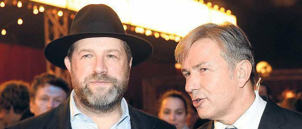Erfolgsduo? Das war gestern. Karl-Heinz Müller und Klaus Wowereit verkörpern die Eventmetropole Berlin. Damit lagen sie lange Zeit im Trend.