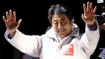 Japans Premier Shinzo Abe.