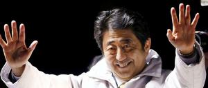 Japans Premier Shinzo Abe.