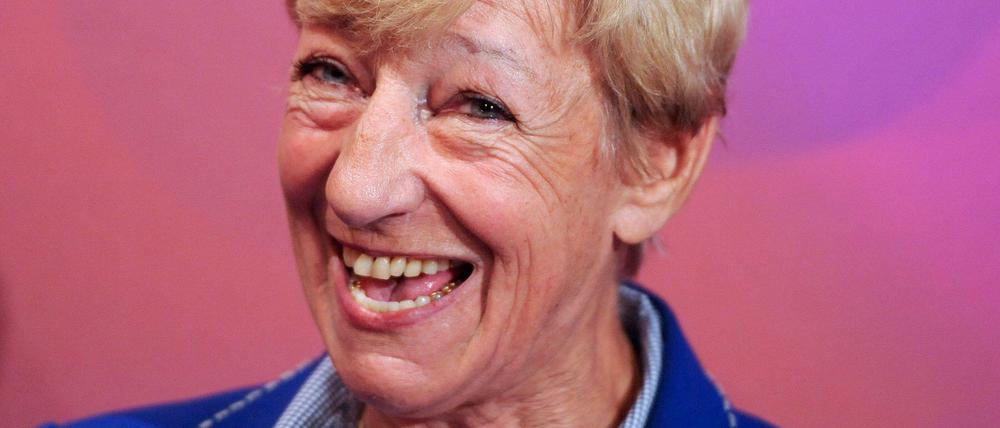 Unverdrossen auf Achse: Heidi Hetzer.