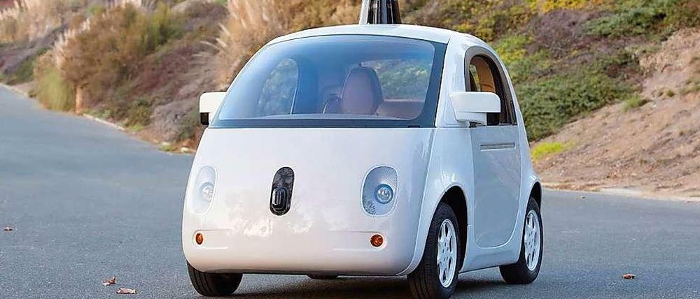 Straßentauglich. Google hat sein selbstfahrendes Auto zu einem Testfahrzeug ausgebaut.