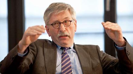 Immer streitbar. Ex-Finanzsenator Thilo Sarrazin stellt gerne kontroverse Thesen auf.