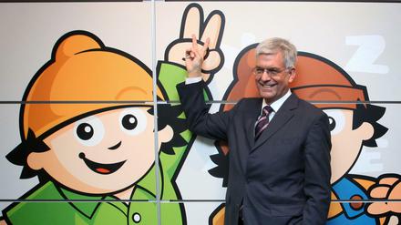ZDF-Chef Thomas Bellut darf sich freuen: Das ZDF ist 2014 Marktführer im deutschen Fernsehen