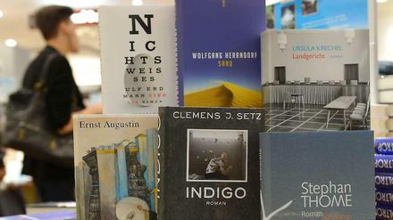 Bücher im Buchhandel.