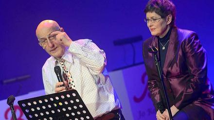 Volle Kanne Manne. Schauspieler Manfred Krug swingt am Sonntag gemeinsam mit Jazzsängerin Uschi Brüning im Konzerthaus.