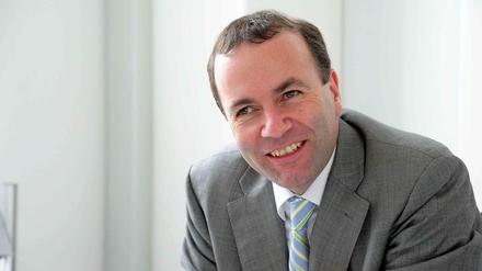 Der Chef der konservativen EVP-Fraktion im Europaparlament, Manfred Weber (CSU).