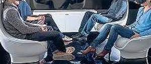 Pkw ohne Steuerrad: Wenn es nach Mercedes geht, sieht so die Zukunft aus.