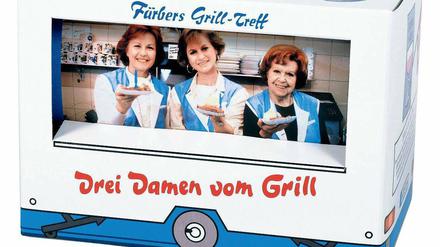 Ach, gute, alte Zeit. "Drei Damen vom Grill" gibt es jetzt in dieser DVD-Schachtel.