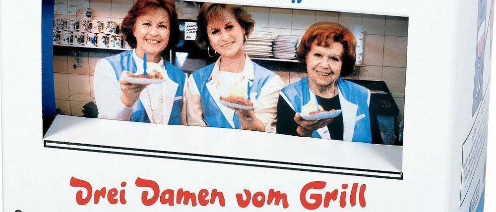 Ach, gute, alte Zeit. "Drei Damen vom Grill" gibt es jetzt in dieser DVD-Schachtel.