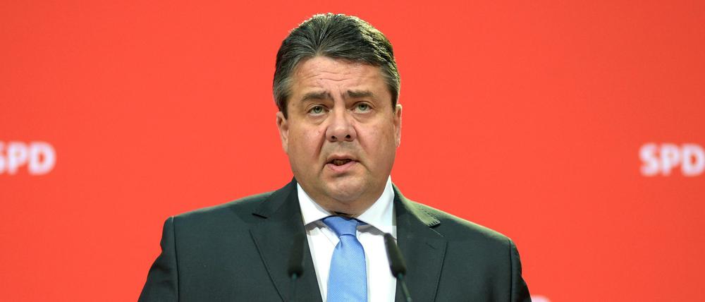 Sigmar Gabriel, SPD-Chef und Vize-Kanzler