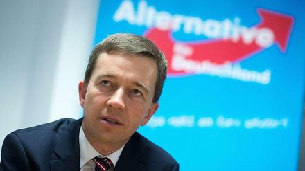 Bernd Lucke will künftig nur noch eine Person an der Spitze der haben.