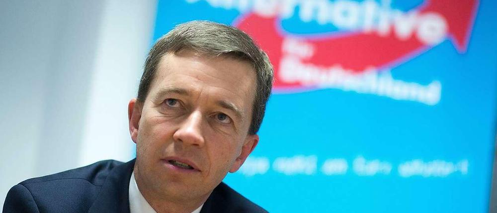 Bernd Lucke will künftig nur noch eine Person an der Spitze der haben.