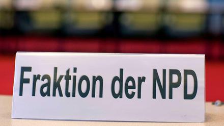 Die NPD hat keinen Zulauf.
